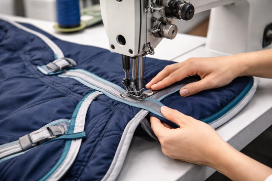 Fachgerechte Reparatur von Pferdedecken