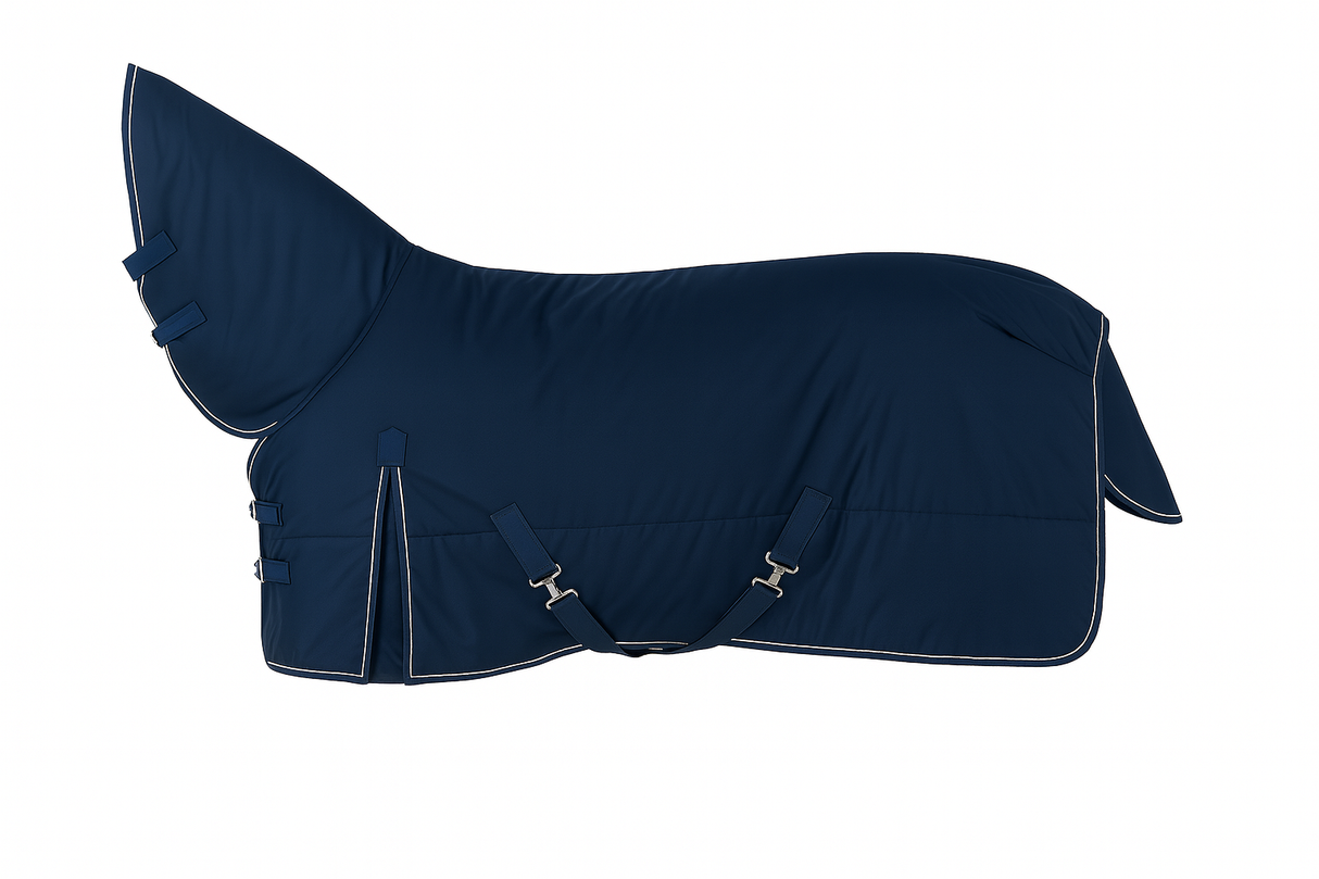 Winterdecke mit Halsteil waschen und imprägnieren lassen