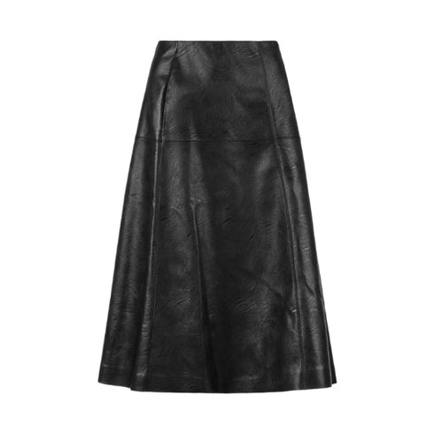 Lederrock aus Glattleder (lang) reinigen & pflegen