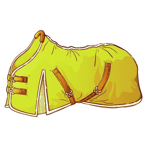 Pferdedecke (ungefüttert) waschen und imprägnieren