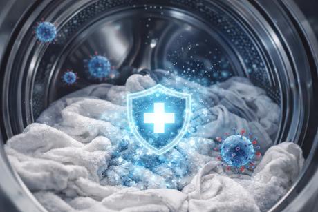 Waschverfahren nach RKI und VAH mit desinfizierender Wirkung