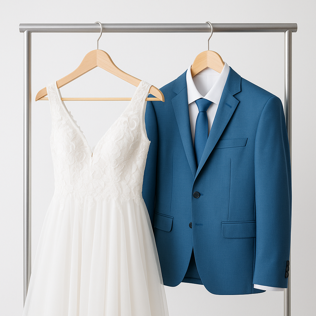 Reinigung von Brautkleidern und Hochzeitsmode