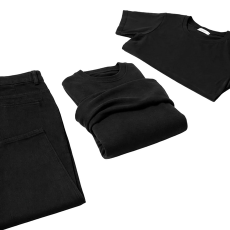 Baumwolle, Viskose, Leinen schwarz färben lassen