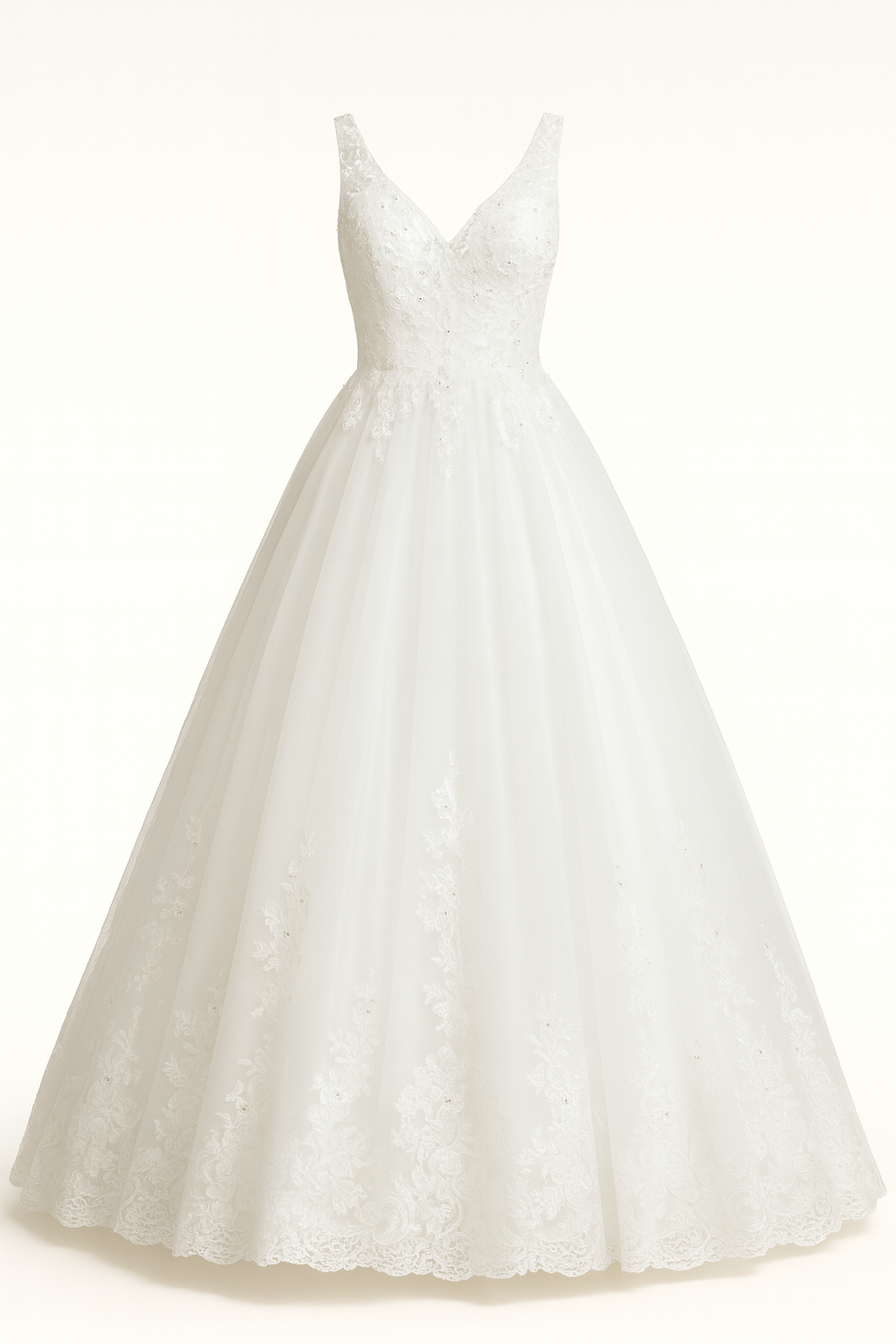 Brautkleid aufwendig reinigen lassen