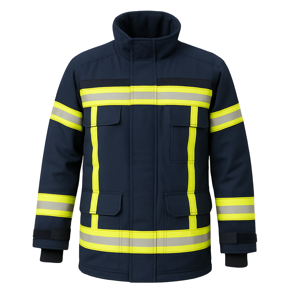 Feuerwehr Einsatzjacke HuPF waschen und imprägnieren