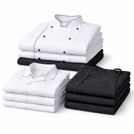 Kittel, Schürzen und Kochjacken hygienisch waschen lassen