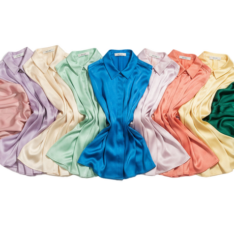 Seide professionell färben lassen