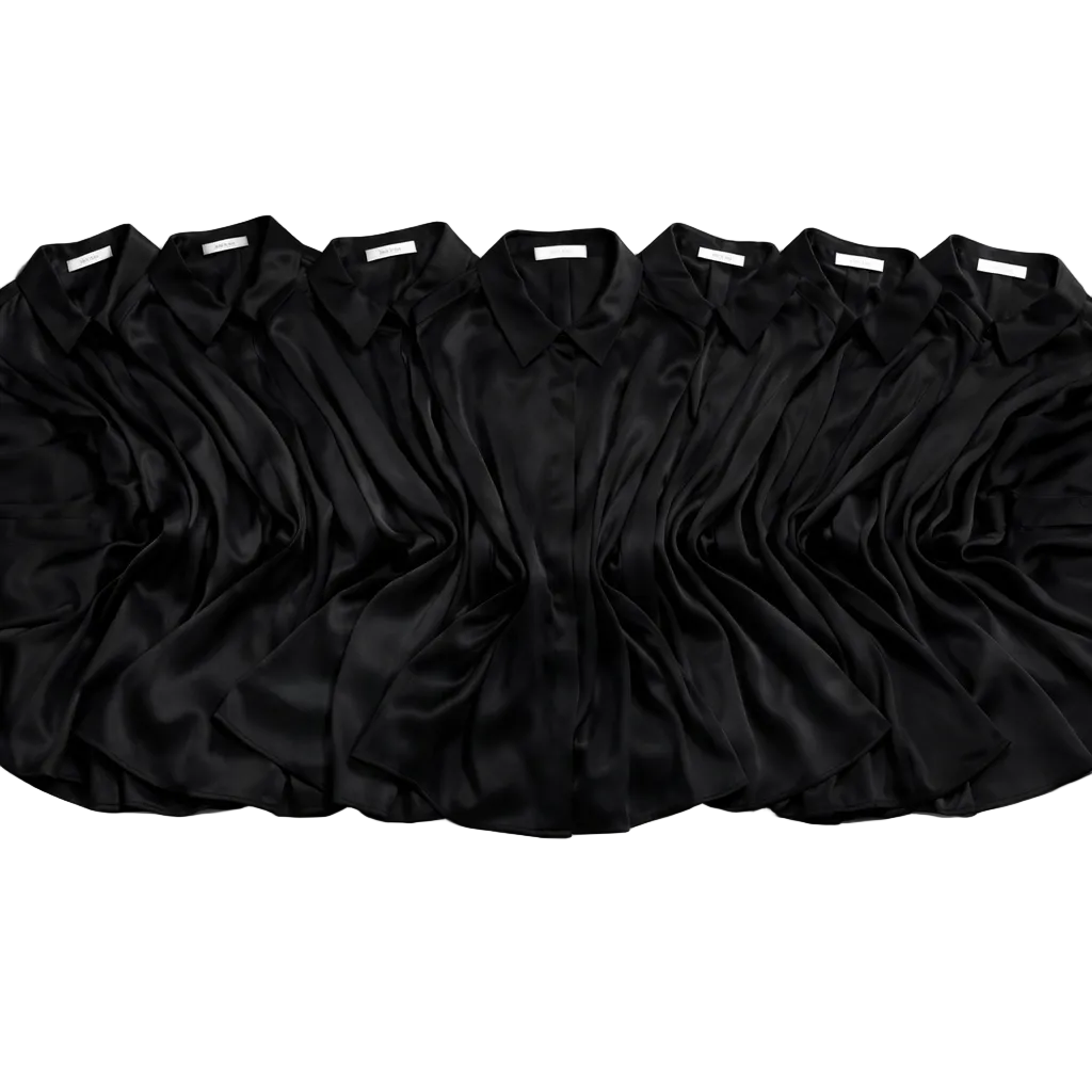 Seide schwarz färben lassen