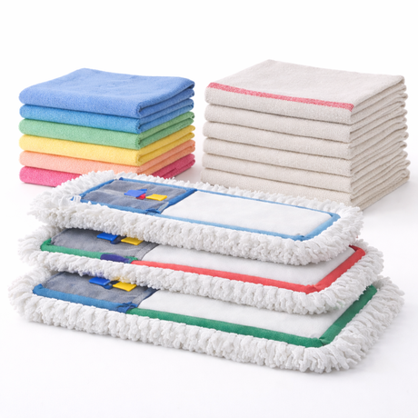 Möppe und Putzlappen waschen für gewerbliche Kunden